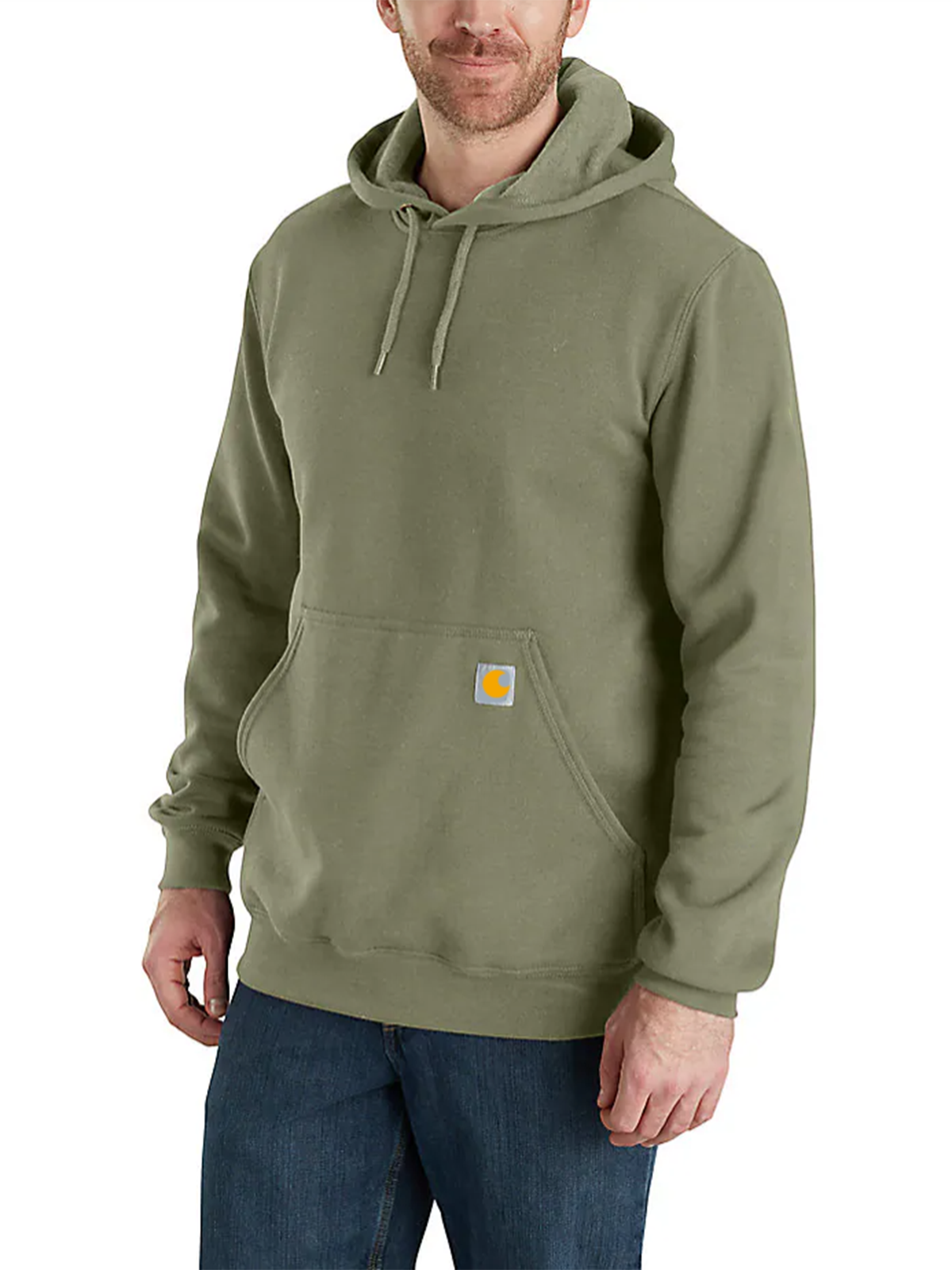 Loose Fit Midweight Logo Sleeve Graphic Hoodie