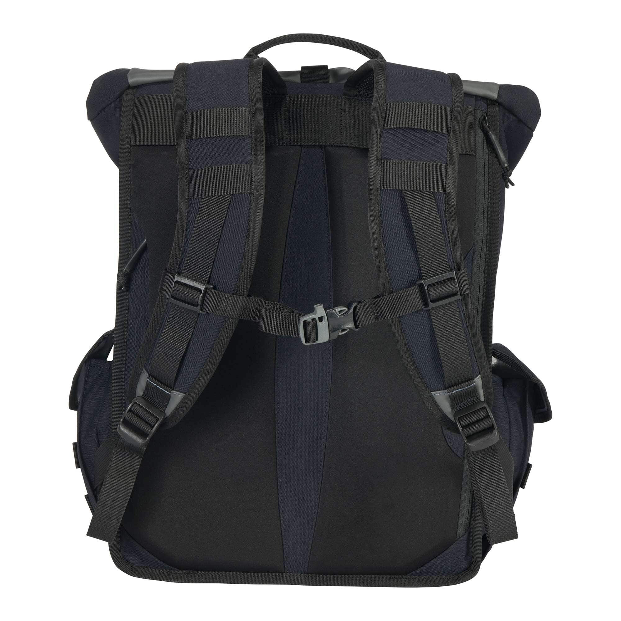 40L Nylon Roll-Top Backpack