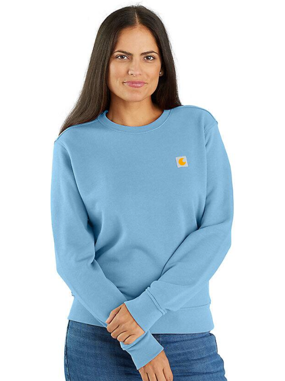 Women's TENCEL Fiber Series Relaxed Fit French Terry Crewneck Sweatshirt
