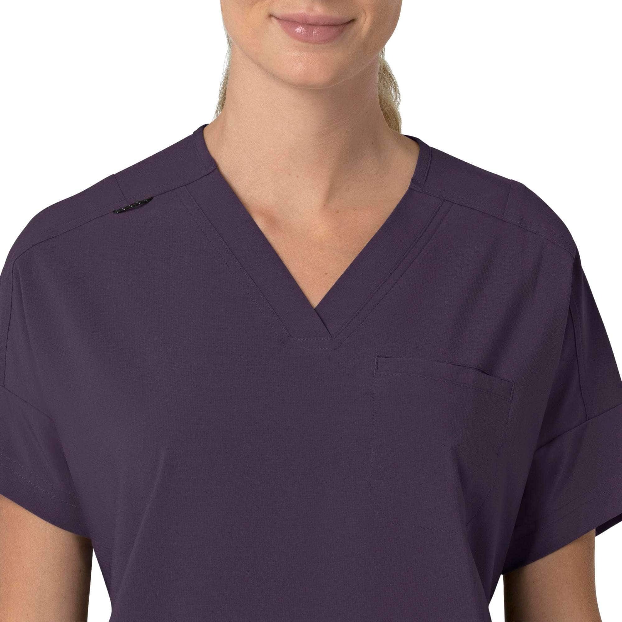 Women's Force Cross-Flex Oversized V-Neck Scrub Top