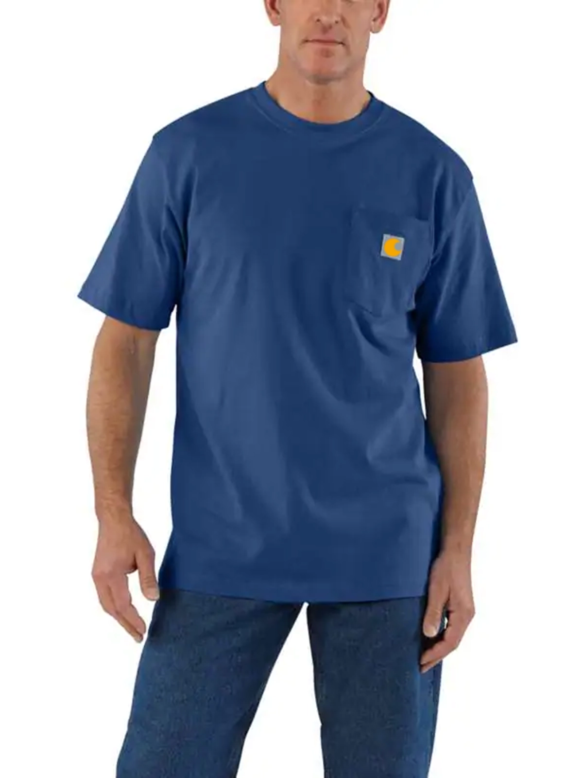 Loose Fit Heavyweight Short-Sleeve Pocket T-Shirt