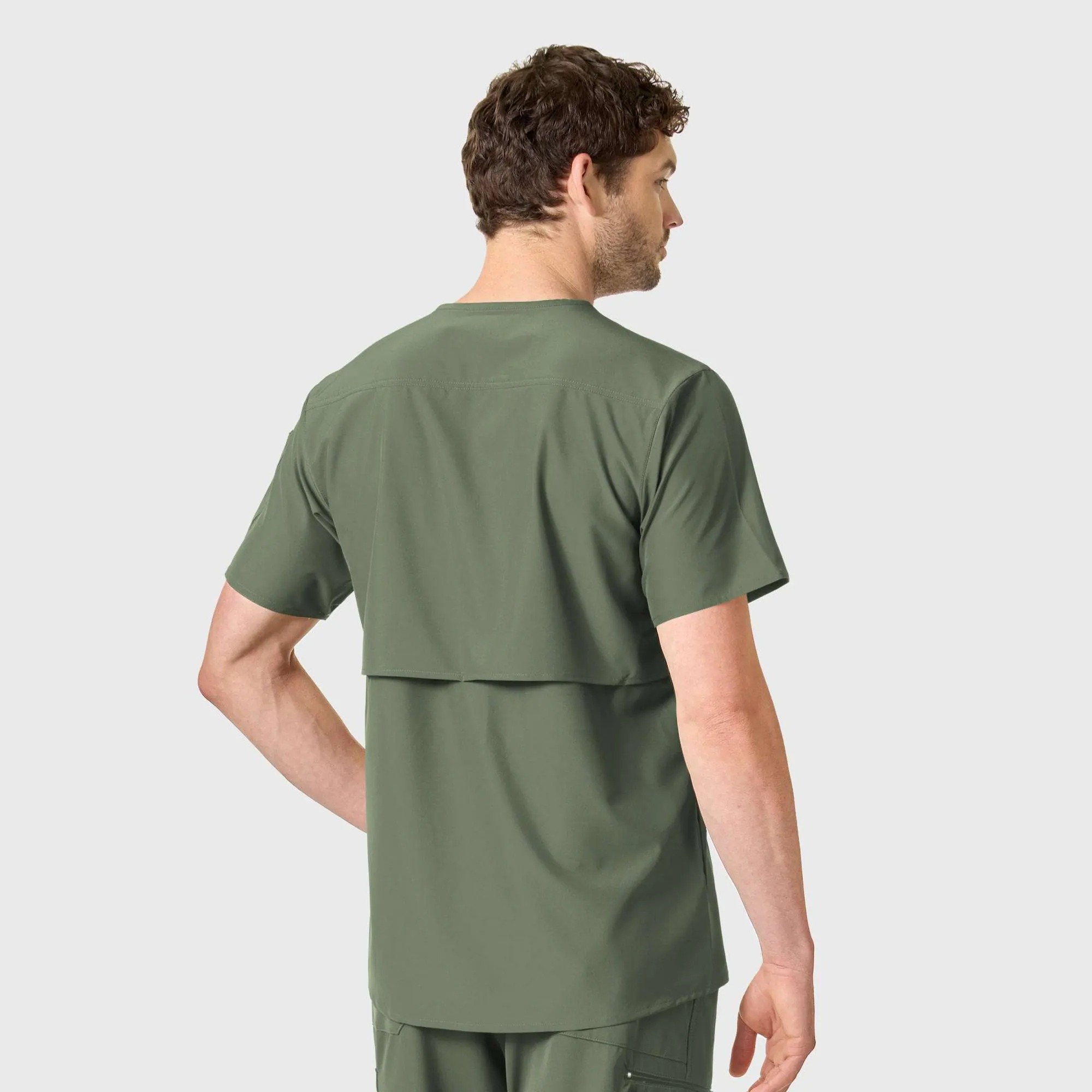 Force Liberty Twill Chest Pocket Scrub Top
