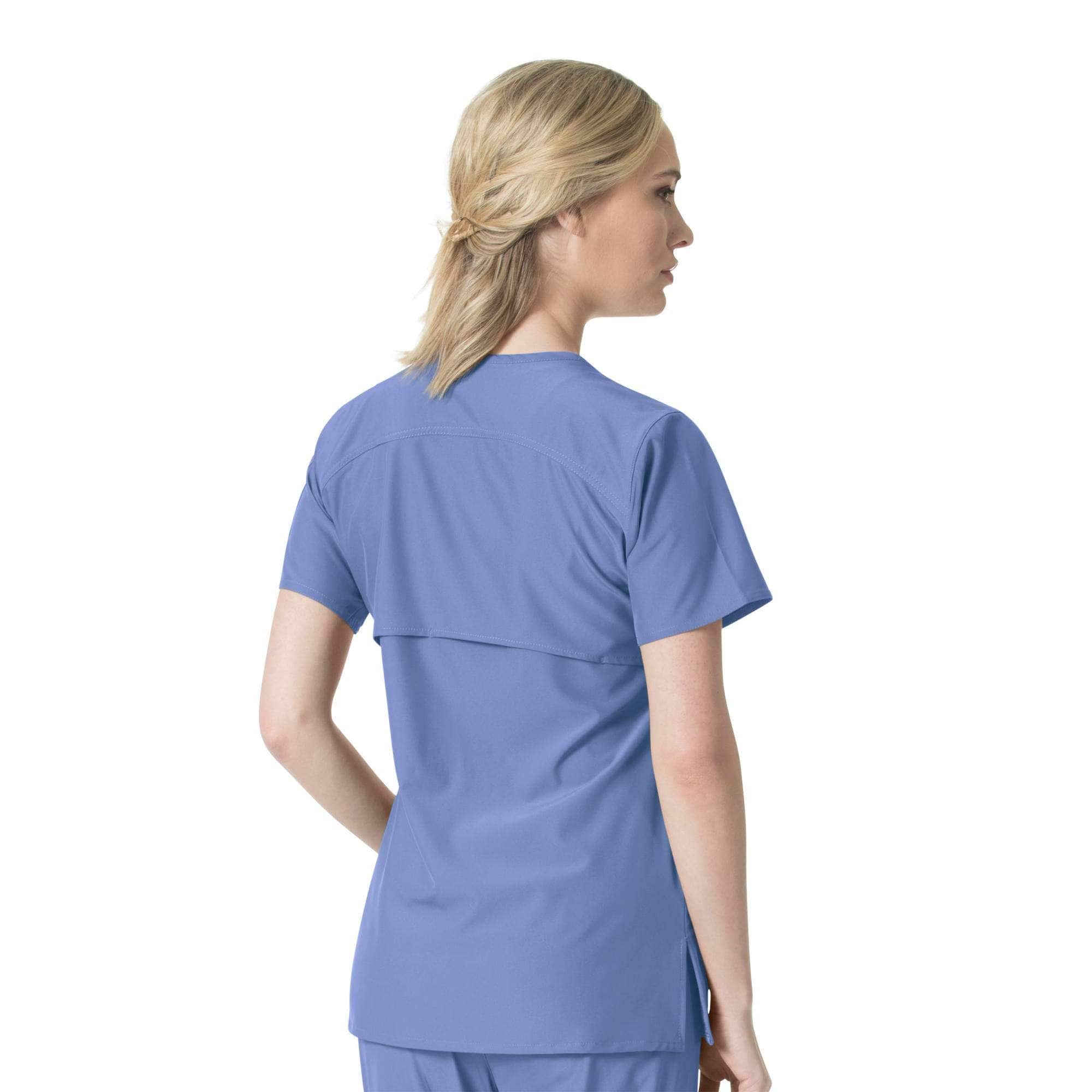 Women's Force Liberty Twill V-Neck Scrub Top