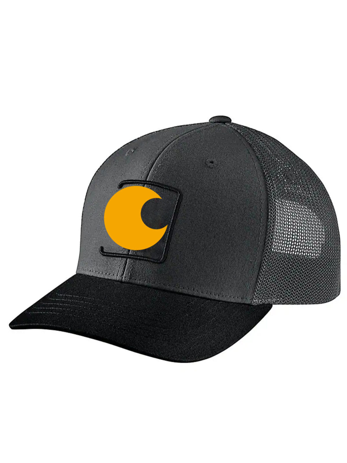 Canvas Mesh-Back C Patch Cap