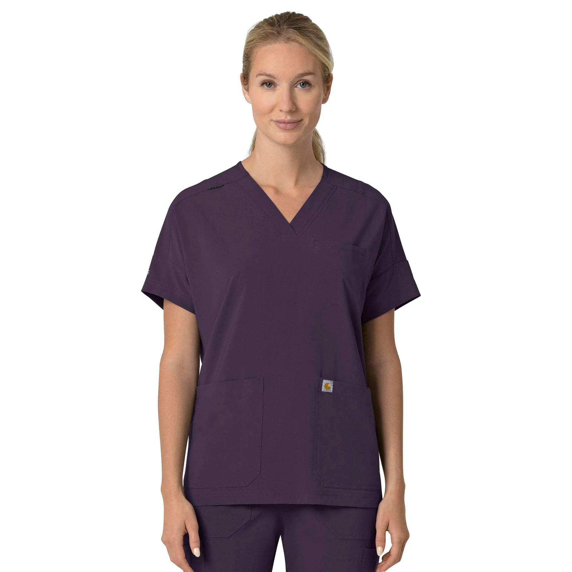 Women's Force Cross-Flex Oversized V-Neck Scrub Top