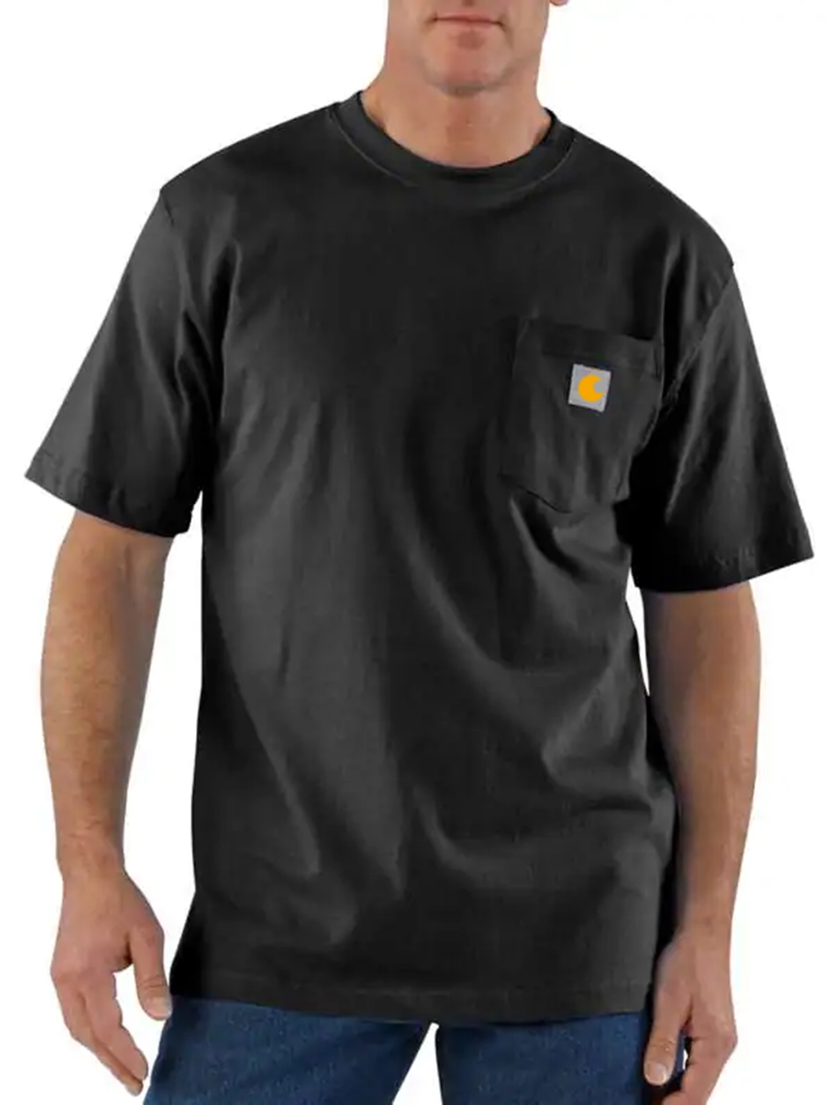 Loose Fit Heavyweight Short-Sleeve Pocket T-Shirt