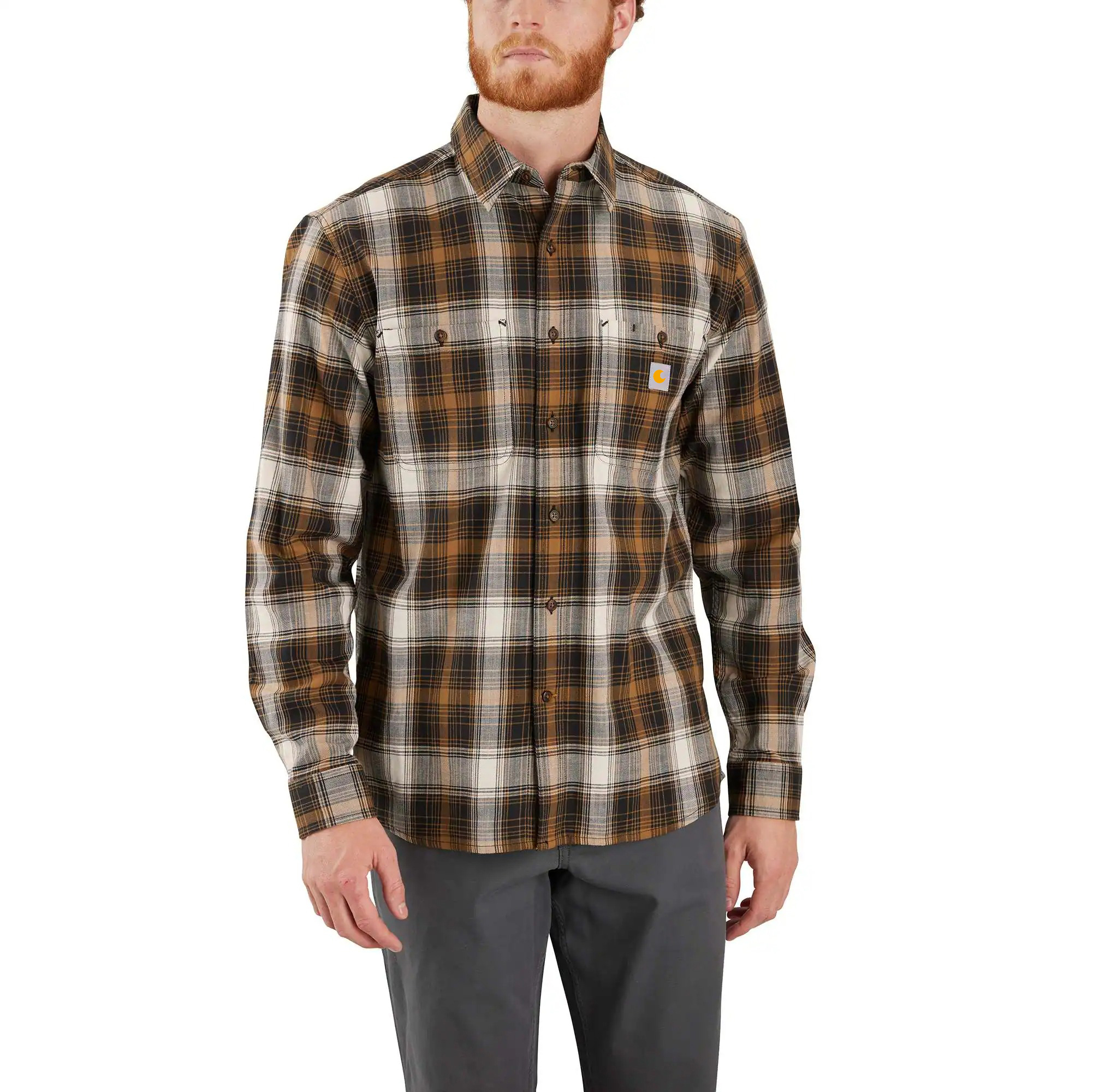 Rugged Flex Relaxed Fit Lightweight Long-Sleeve Shirt
