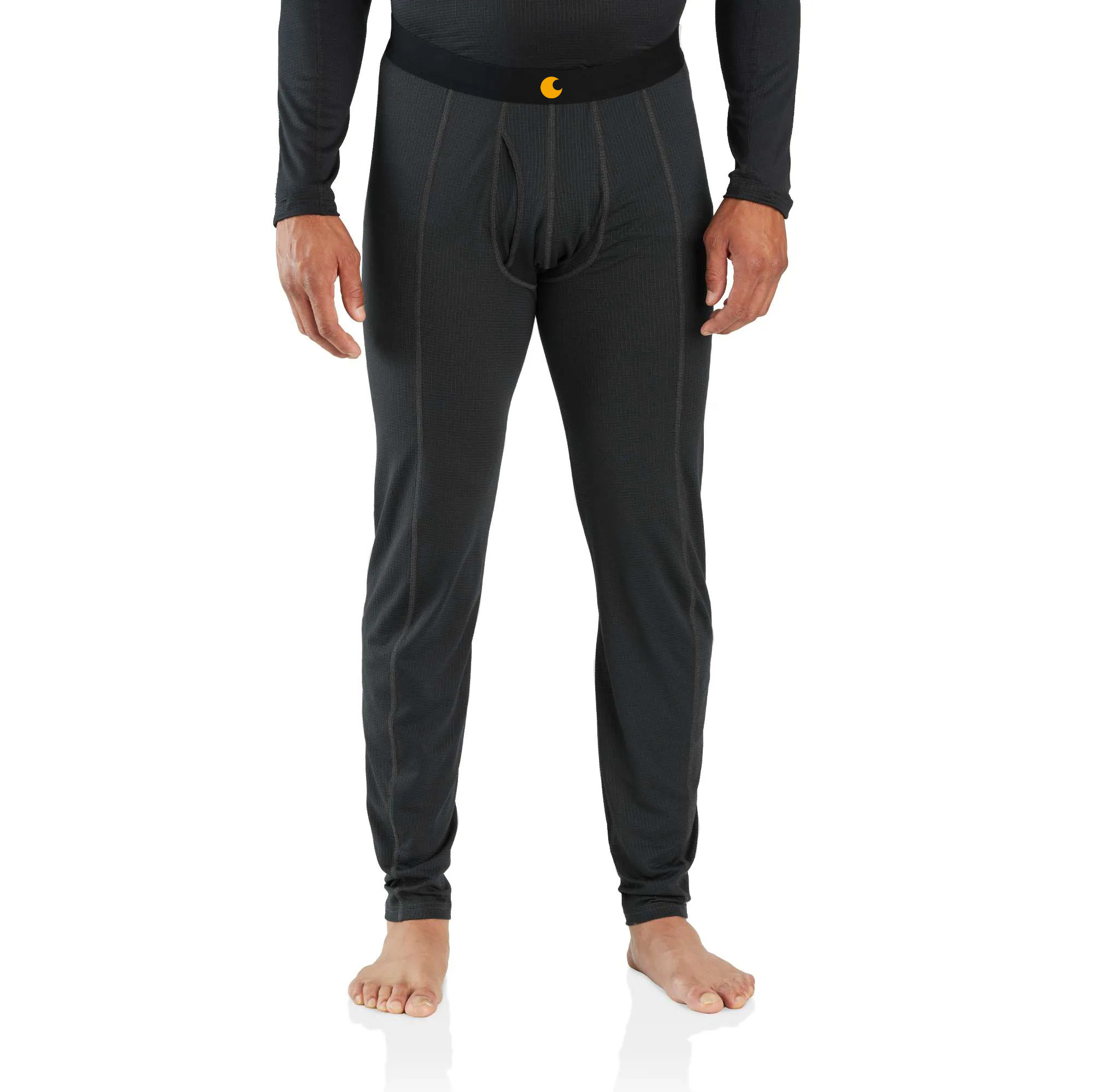 Men's Base Layer Thermal Pants - Force - Lightweight - Stretch Grid