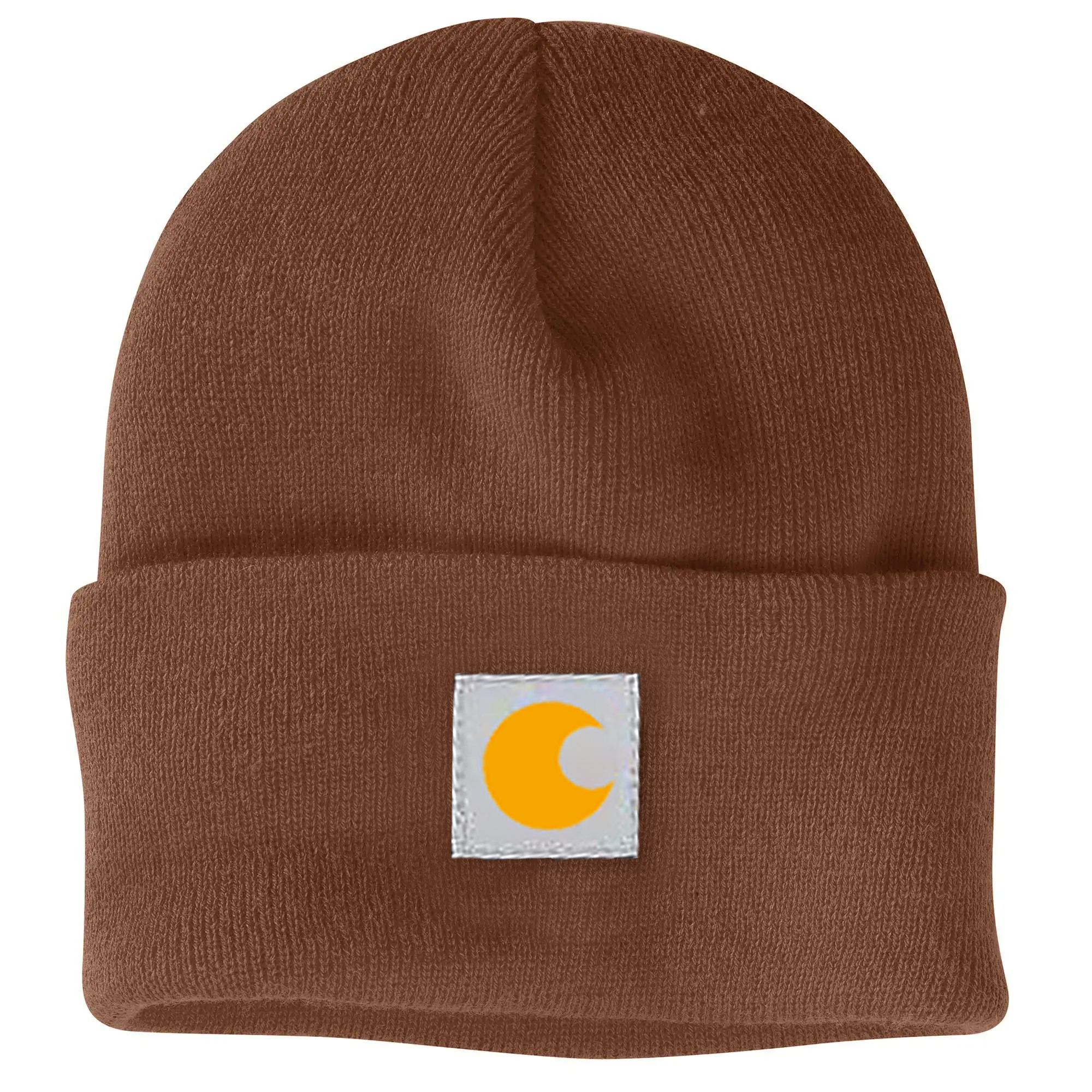 Knit Cuffed Texas Patch Beanie