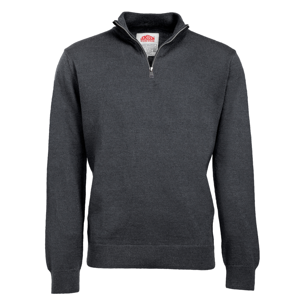 Fine Gauge ¼ Zip Jersey