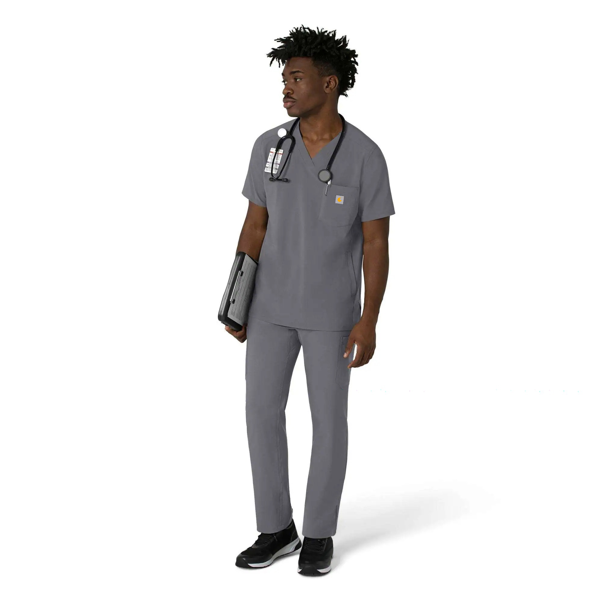 Force Cross-Flex Men's V-Neck Scrub Top