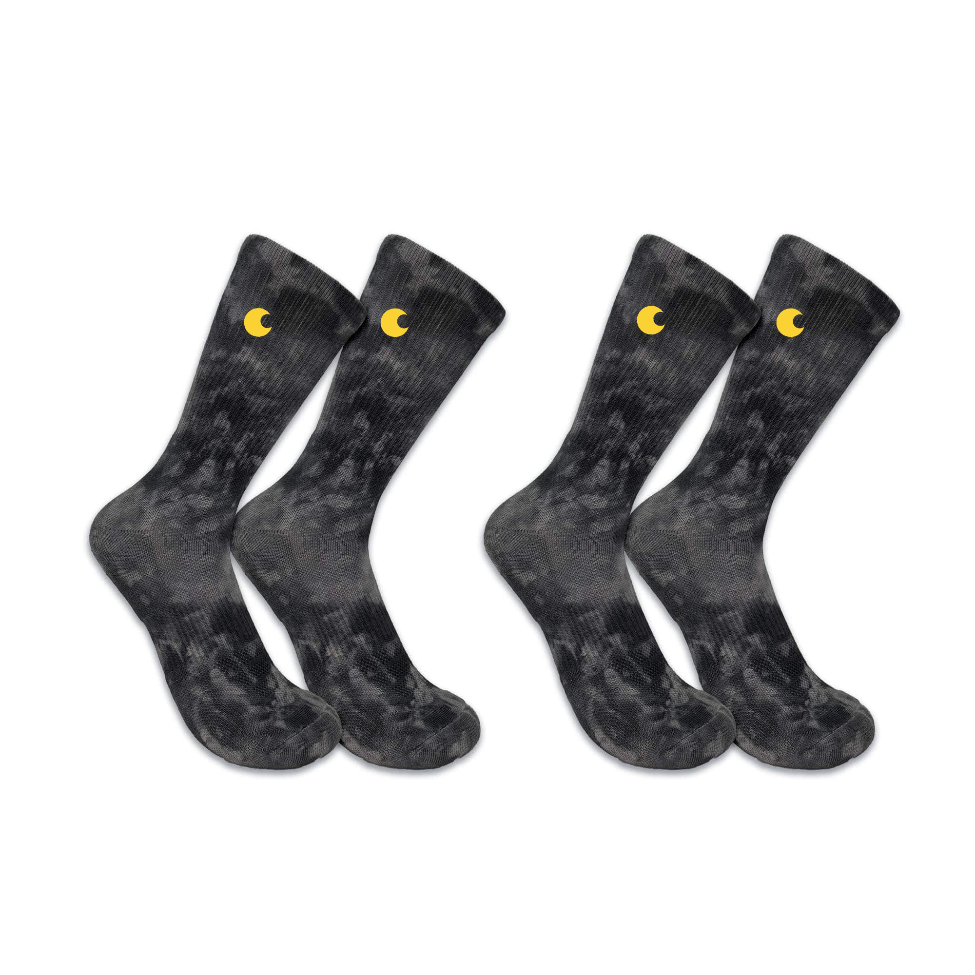 Midweight Tie-Dye Crew Sock 2-Pack