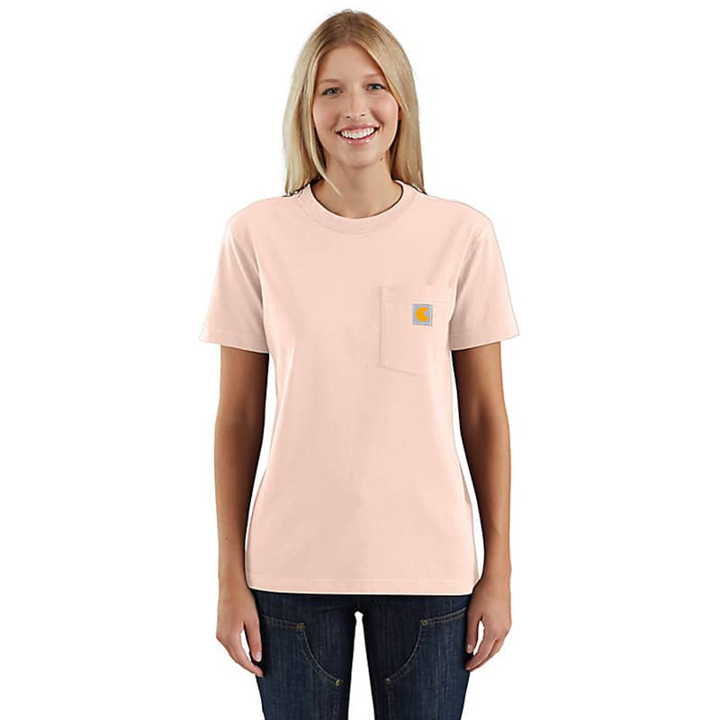 Women's Loose Fit Heavyweight Short-Sleeve Pocket T-Shirt