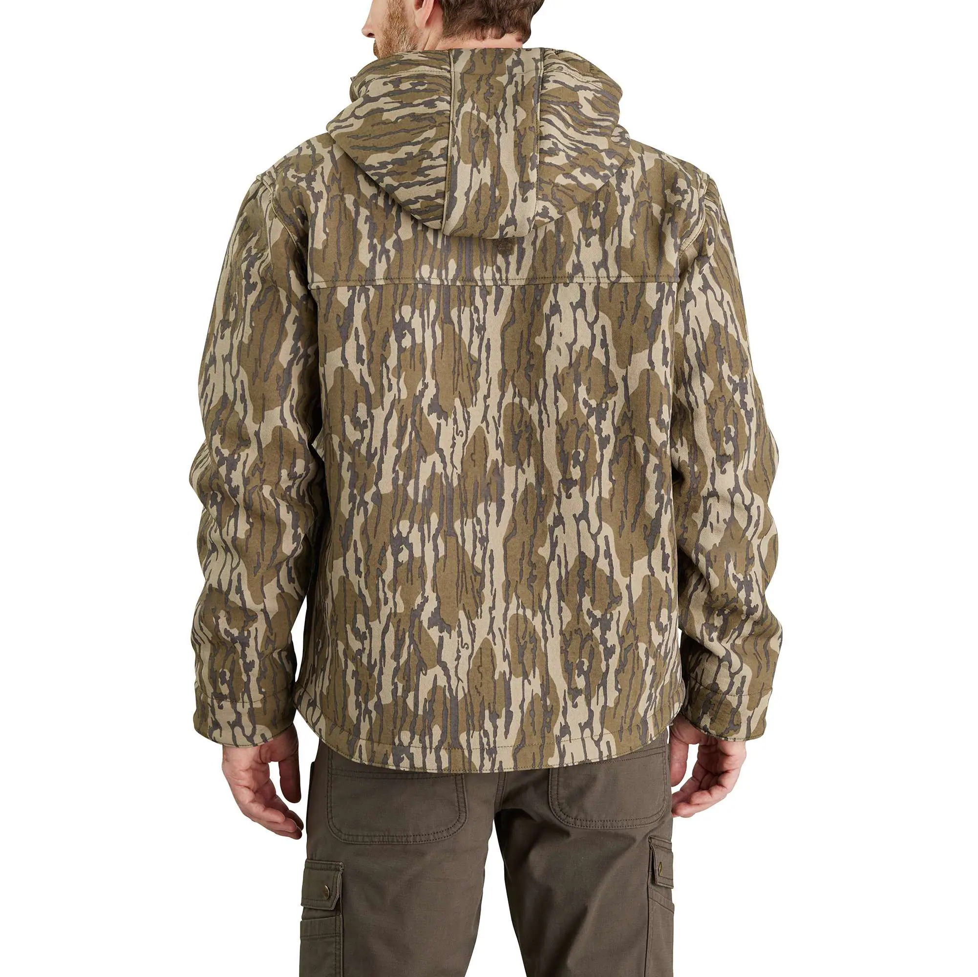 Super Dux Relaxed Fit Sherpa-Lined Camo Active Jacket - 2 Warmer Rating