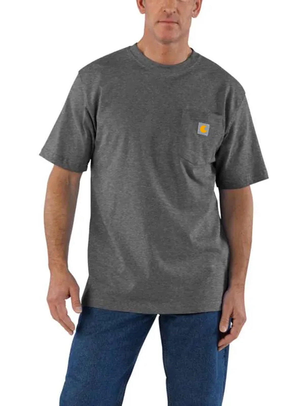 Loose Fit Heavyweight Short-Sleeve Pocket T-Shirt