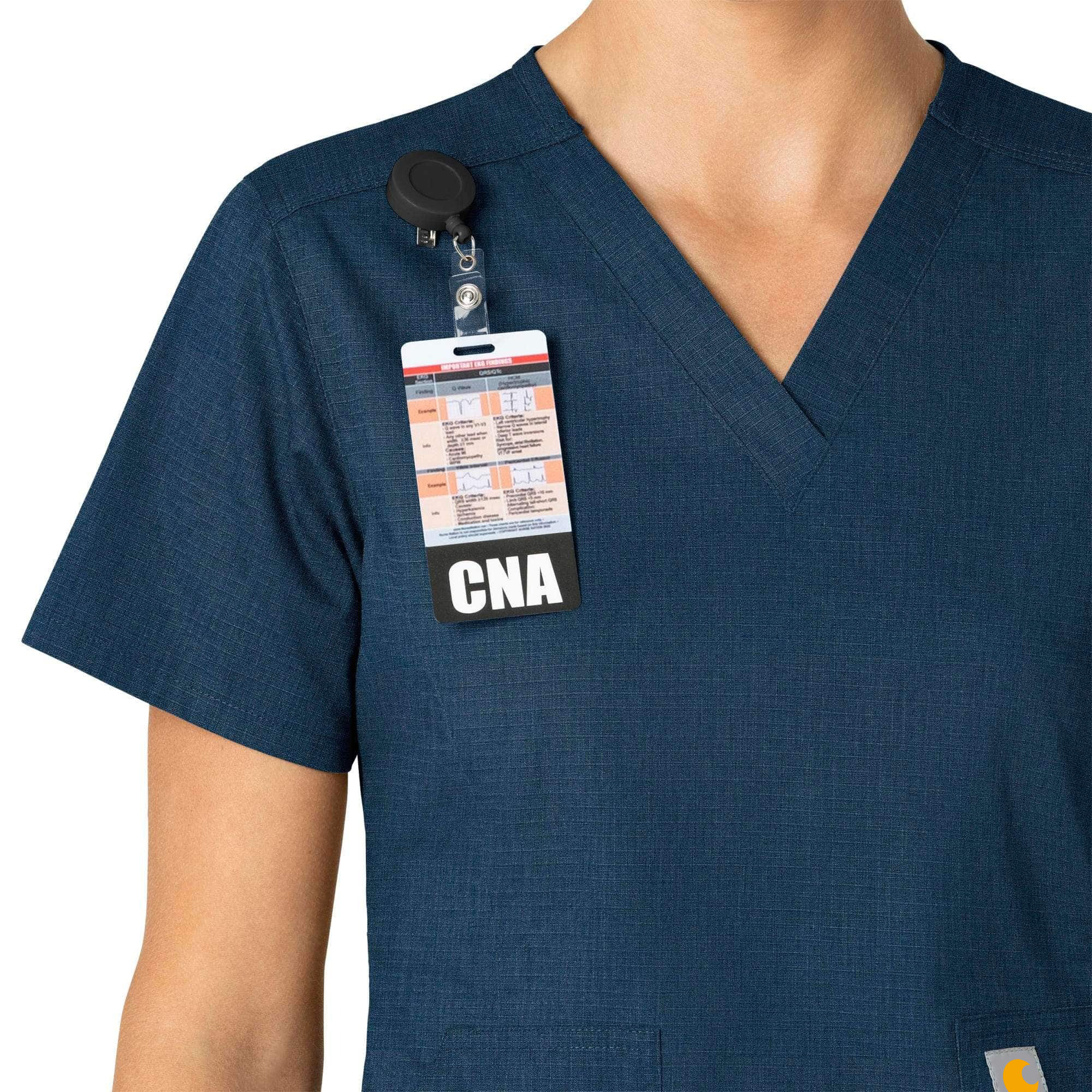 Women's Rugged Flex Ripstop V-Neck Scrub Top