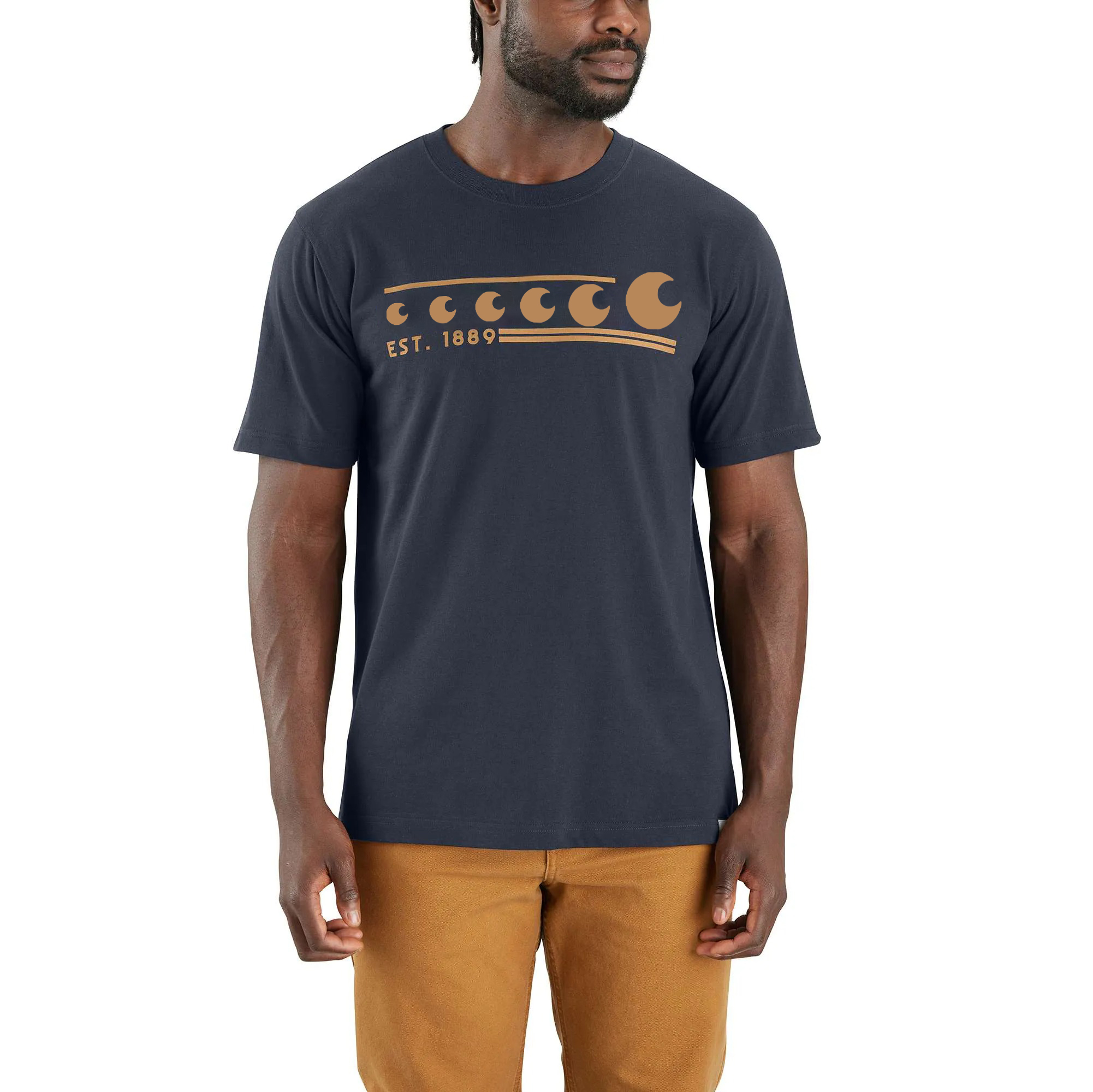 Relaxed Fit Lightweight Short-Sleeve Logo Graphic T-Shirt