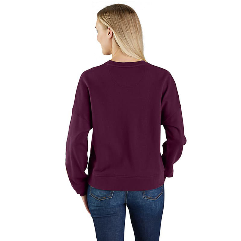 Women's TENCEL Fiber Series Loose Fit Sleeve Graphic Sweatshirt