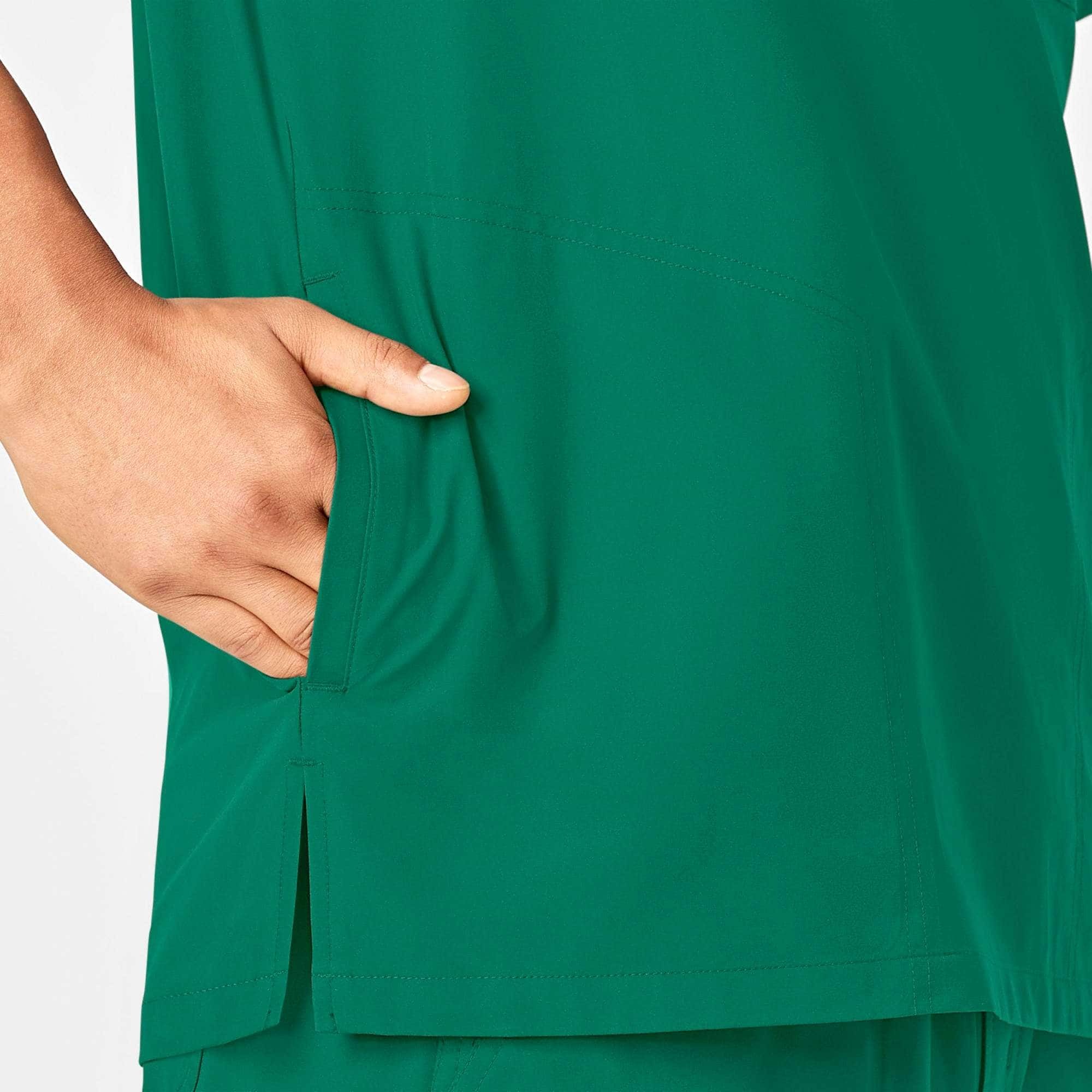 Force Essentials V-Neck Shirttail Scrub Top