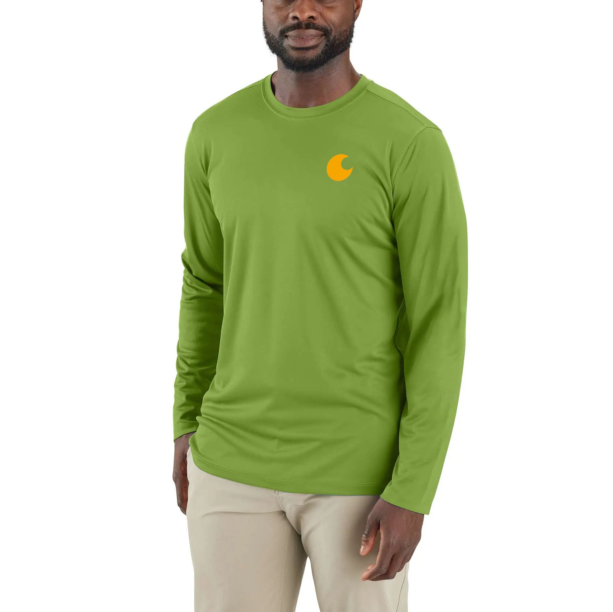 Force Sun Defender Lightweight Long-Sleeve Logo Graphic T-Shirt