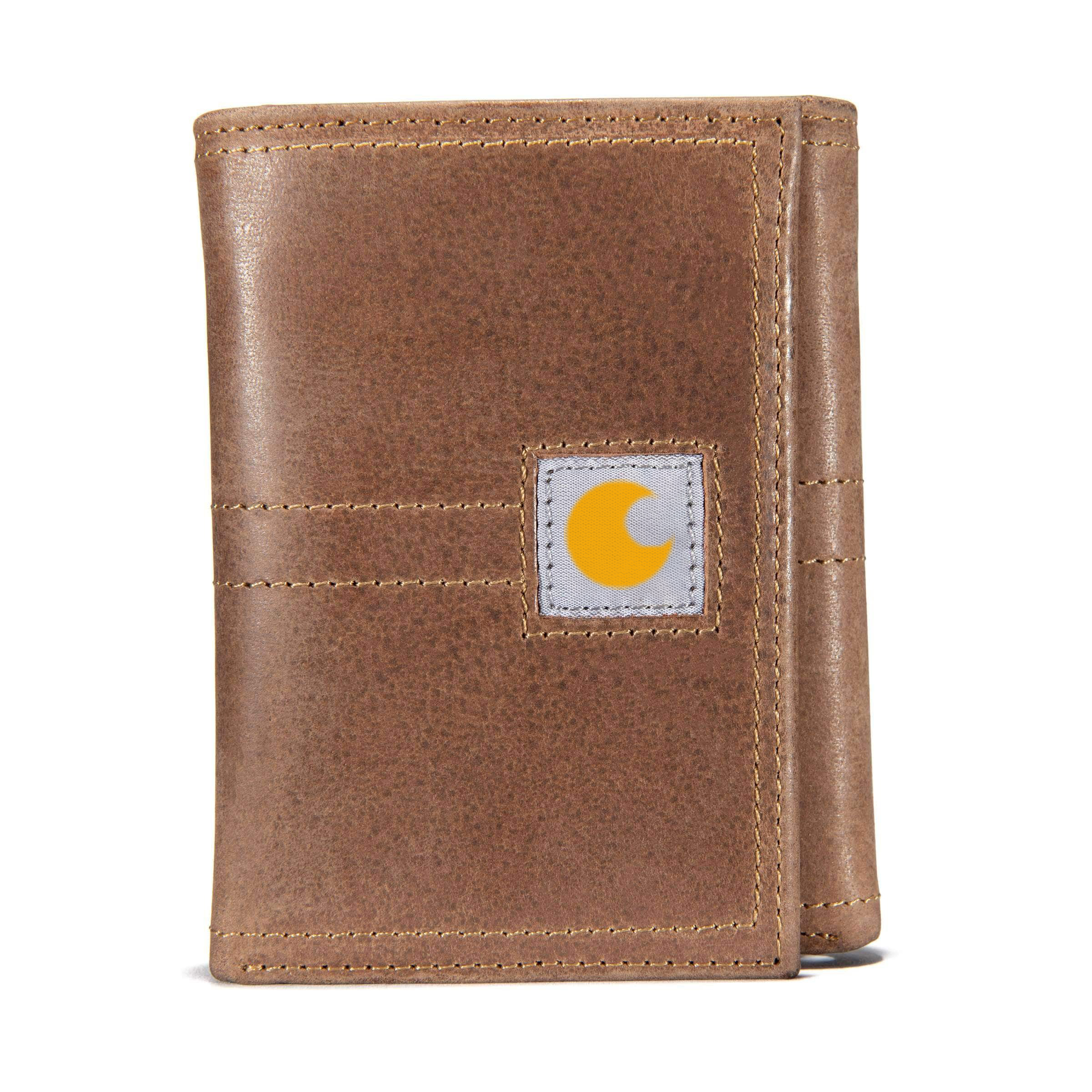 Saddle Leather Trifold Wallet