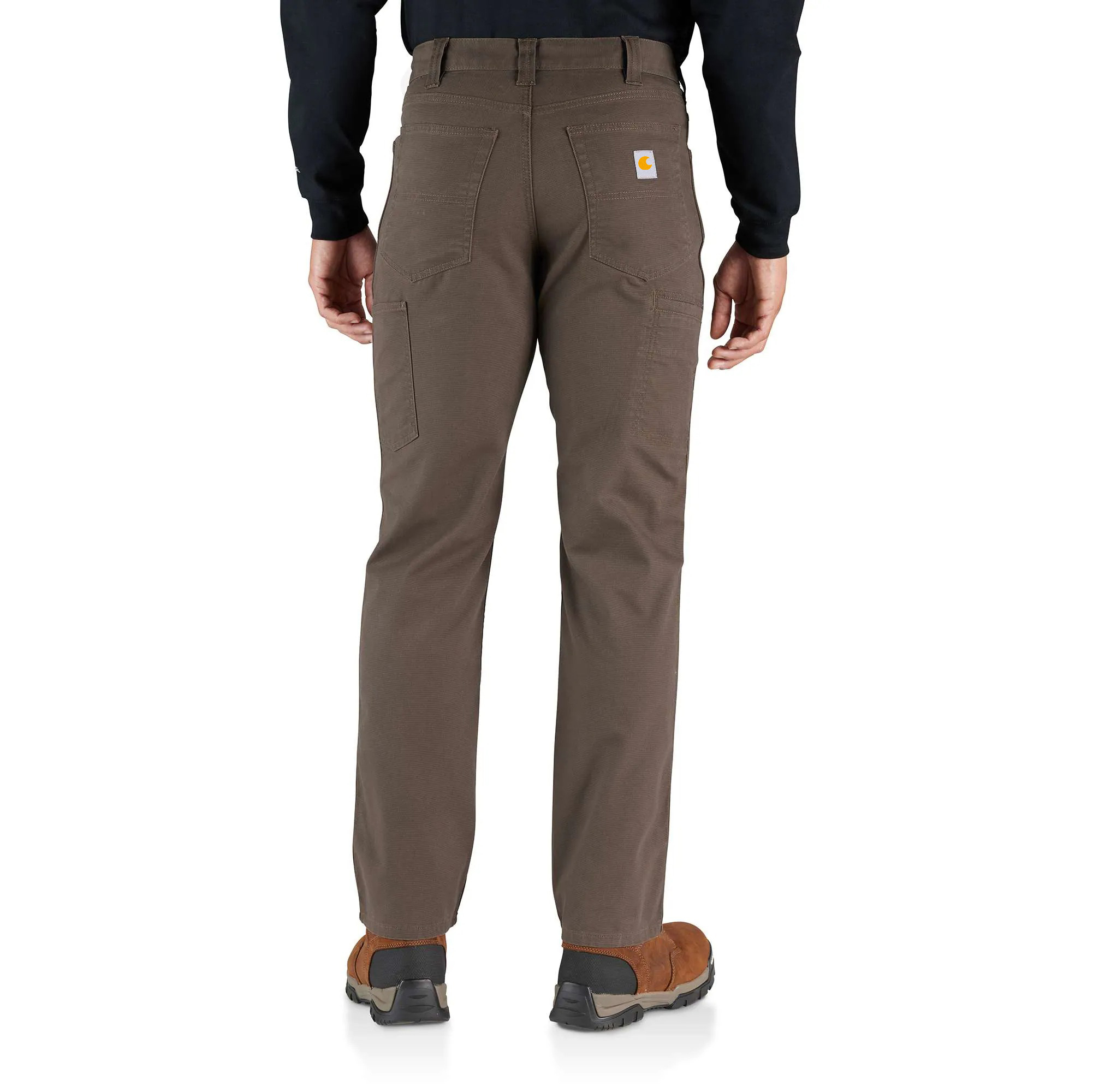 Flame-Resistant Rugged Flex Relaxed Fit Canvas Five-Pocket Work Pant
