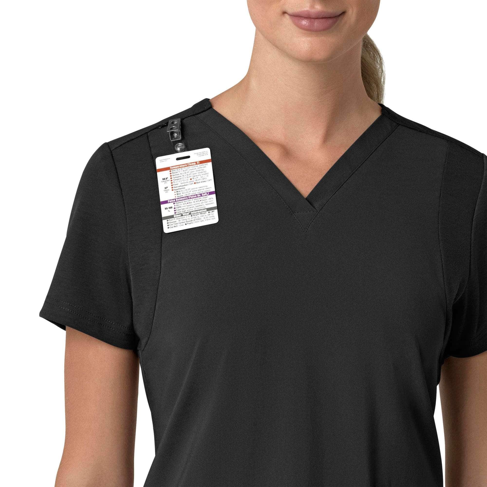 Women's Force Cross-Flex Flex Panel V-Neck Scrub Top