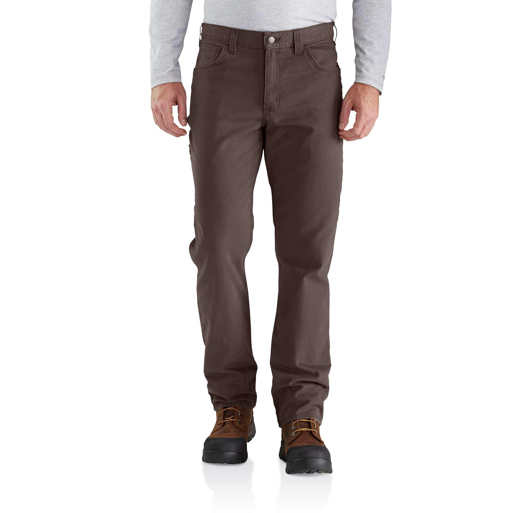 Men's 5-Pocket Pant - Relaxed Fit - Rugged Flex - Canvas