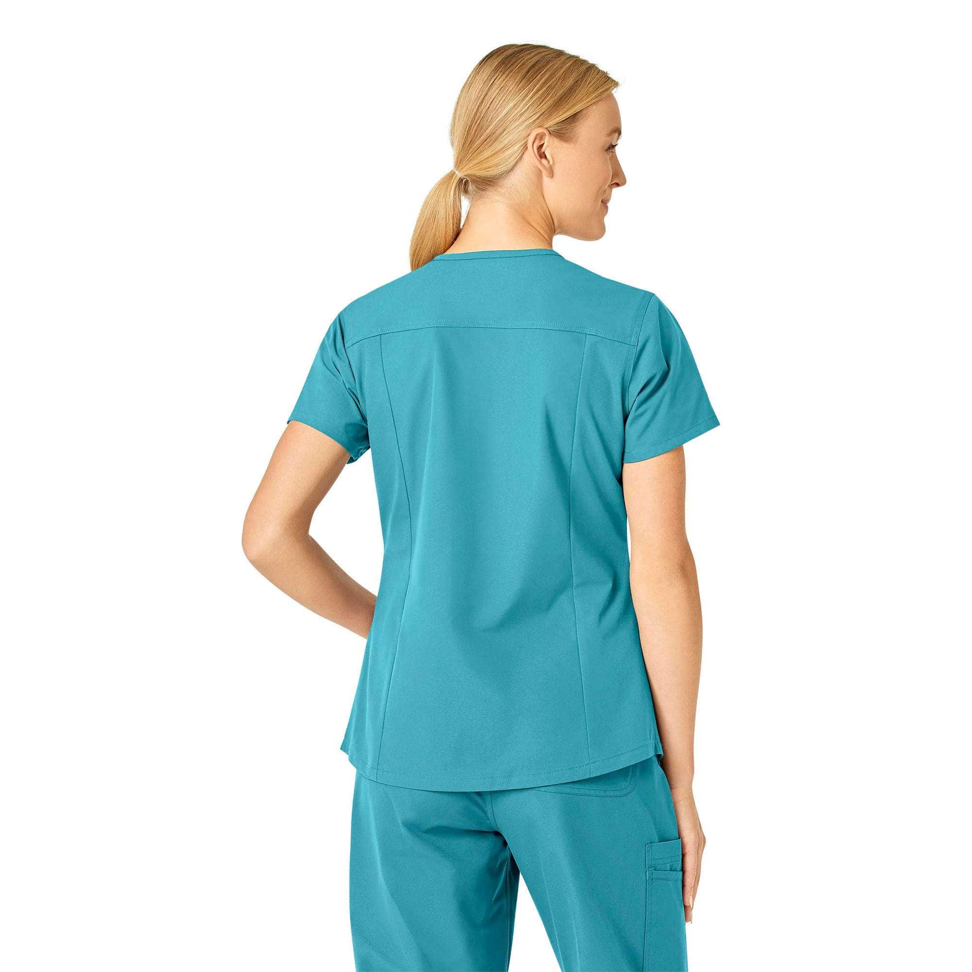 Women's Force Essentials V-Neck Scrub Top
