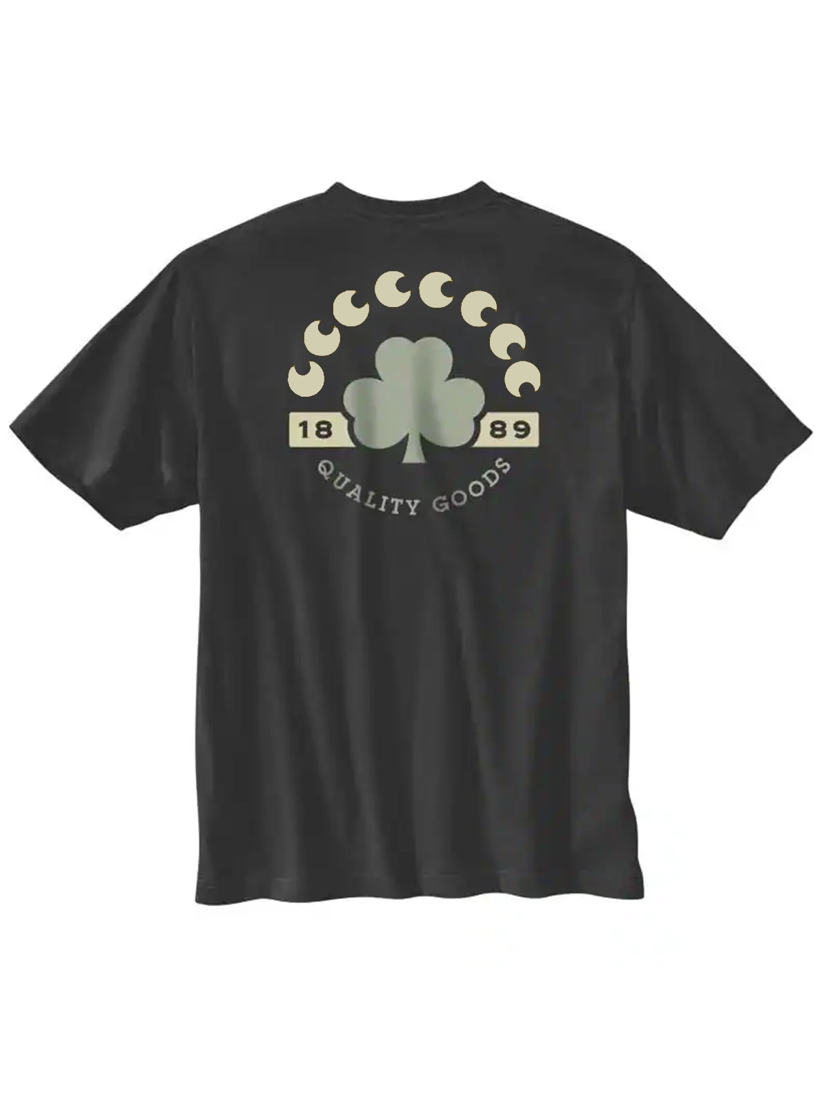 Relaxed Fit Heavyweight Short-Sleeve Pocket Shamrock Graphic T-Shirt