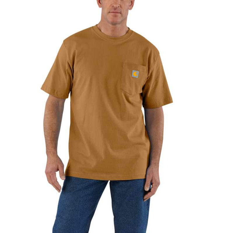 Loose Fit Heavyweight Short-Sleeve Pocket T-Shirt
