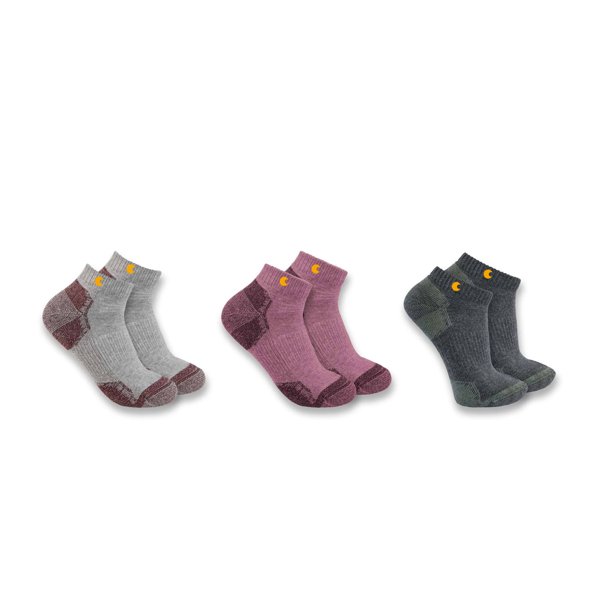 Women's Midweight Cotton Blend Low Cut Sock 3 Pack
