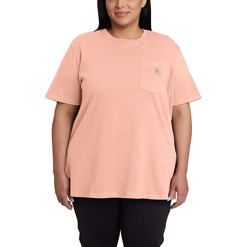 Women's Loose Fit Heavyweight Short-Sleeve Pocket T-Shirt