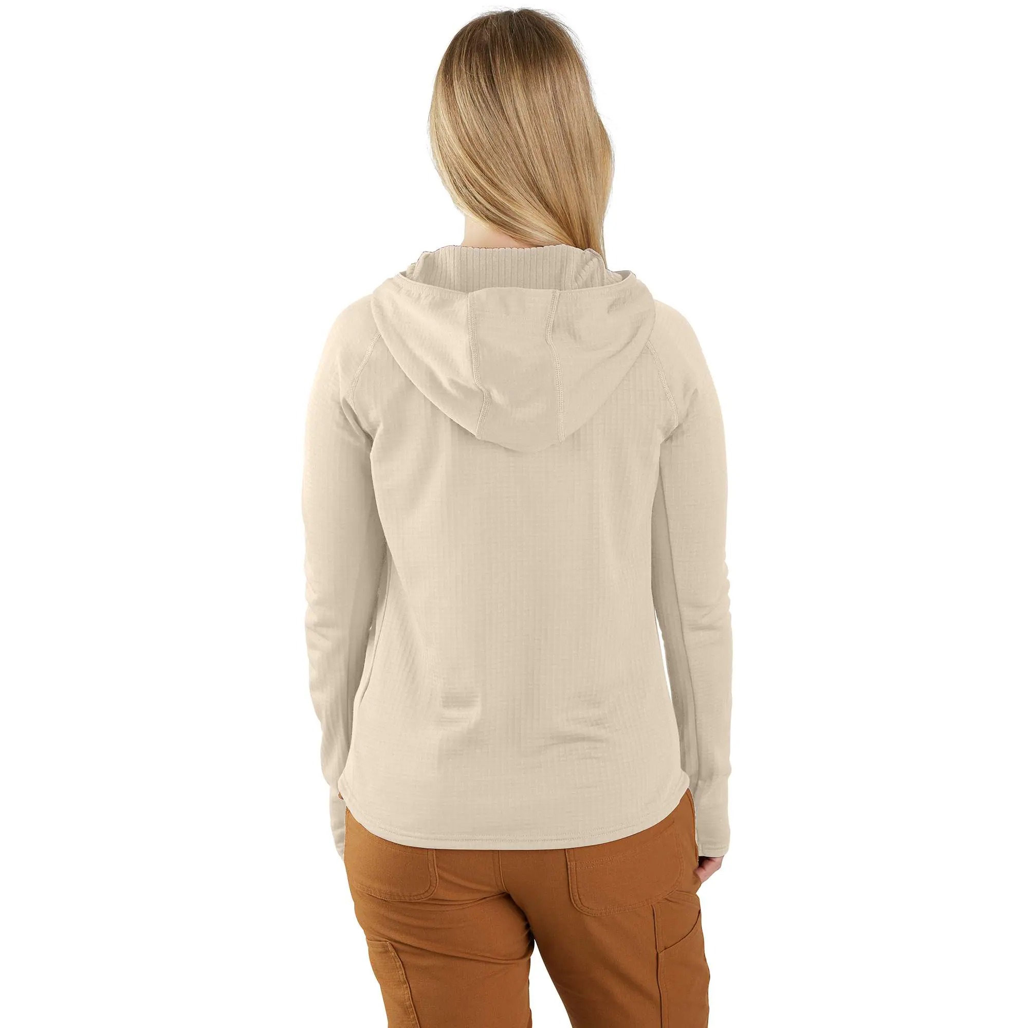 Women's Force Relaxed Fit Half-Zip Hooded Pullover