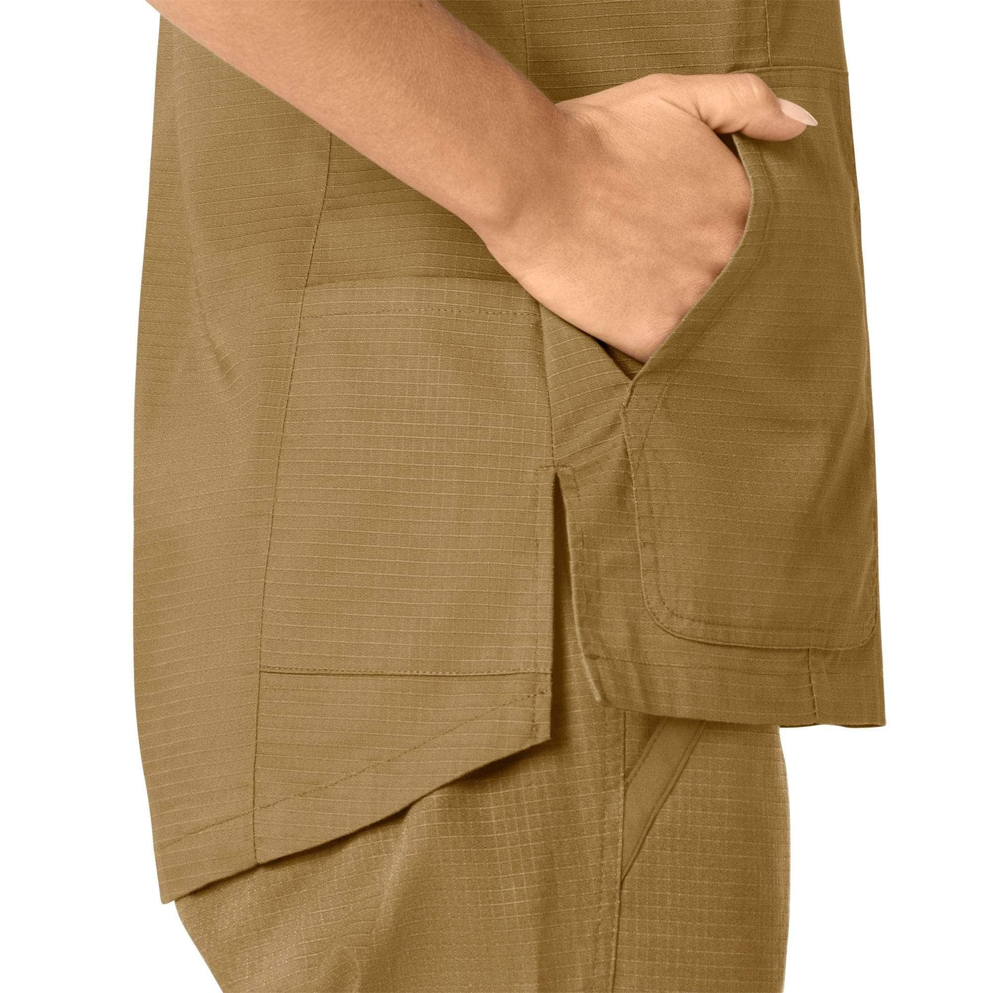 Women's Rugged Flex Ripstop V-Neck Scrub Top