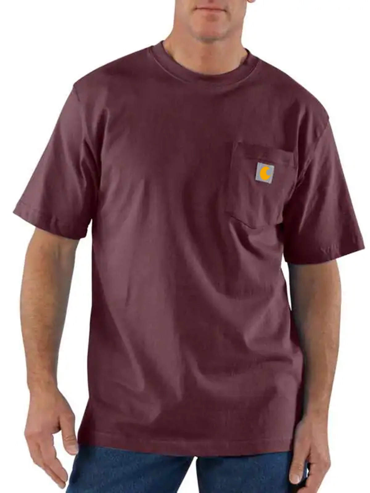 Loose Fit Heavyweight Short-Sleeve Pocket T-Shirt