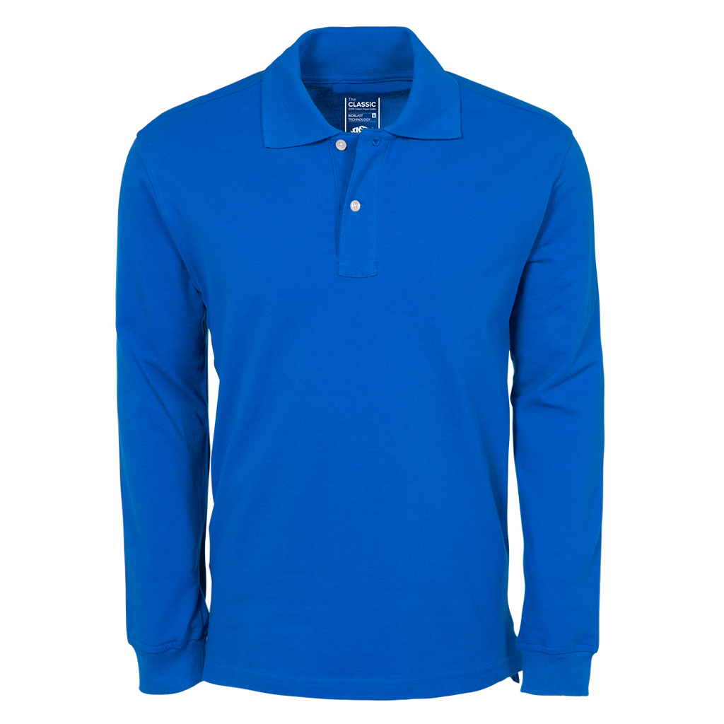 The Classic 100% Cotton Long Sleeve Golfer