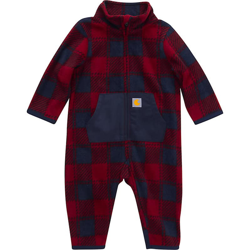 Boys' Long-Sleeve Printed Zip-Front Coverall (Infant)