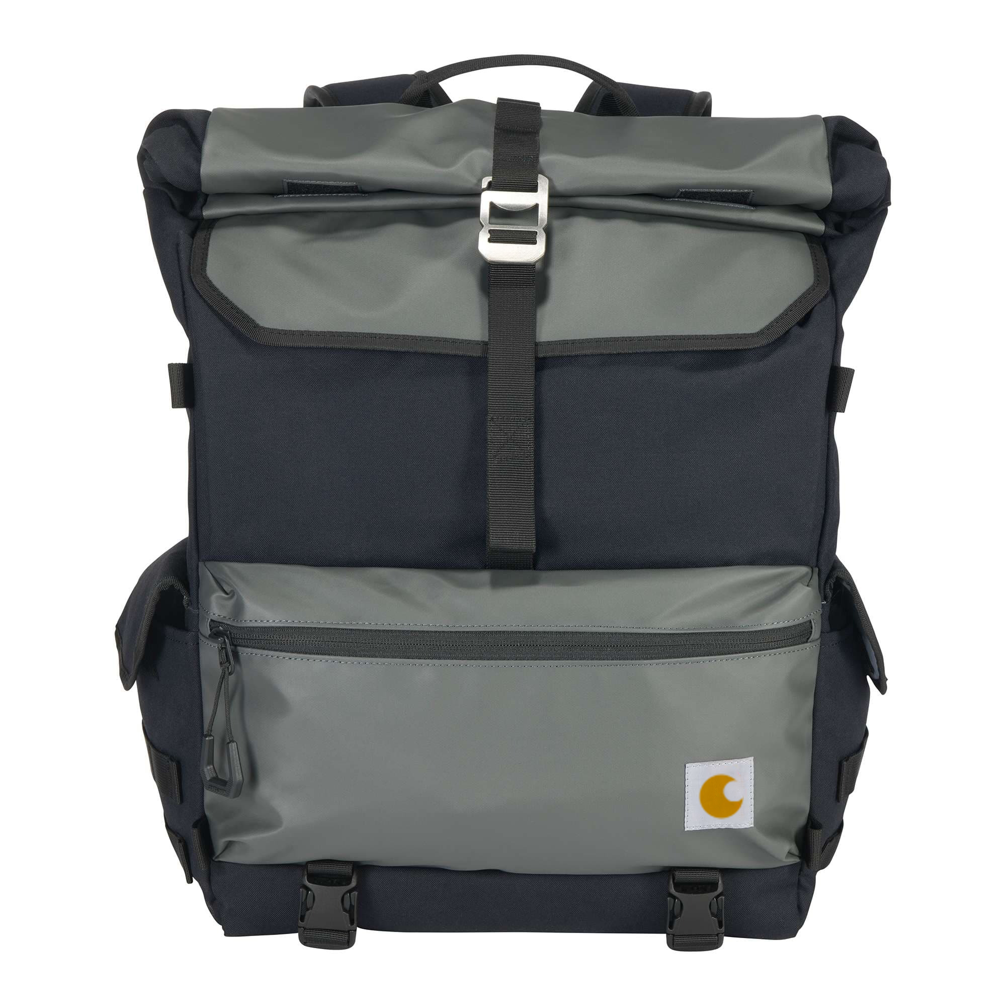 40L Nylon Roll-Top Backpack