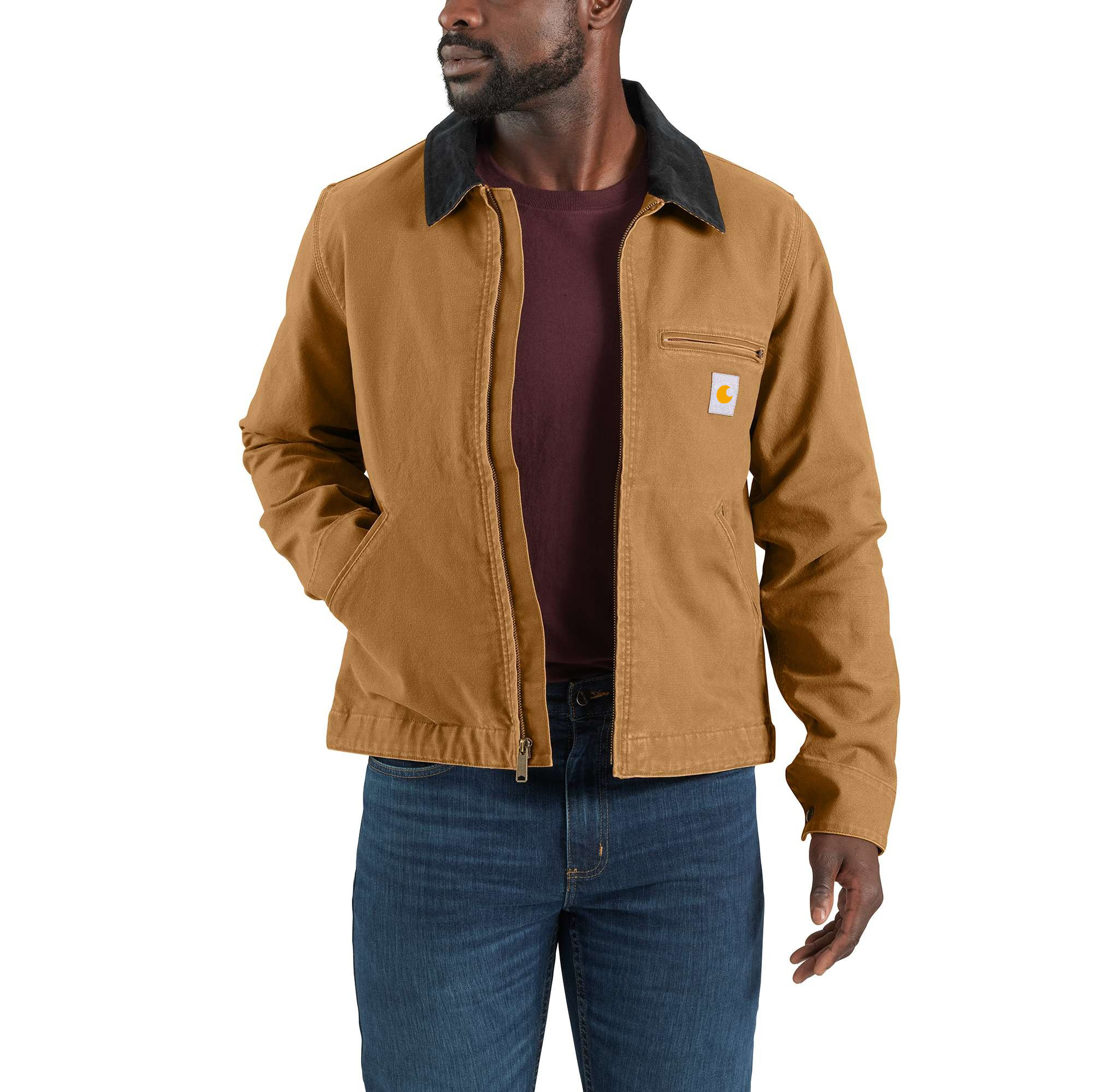 Re-Engineered Rugged Flex Relaxed Fit Duck Detroit Jacket - 1 Warm Rating