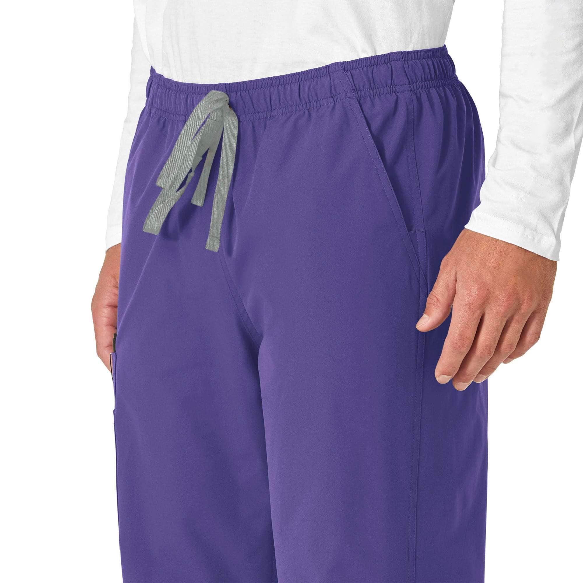 Unisex Force Essentials Elastic Waist Cargo Scrub Pant