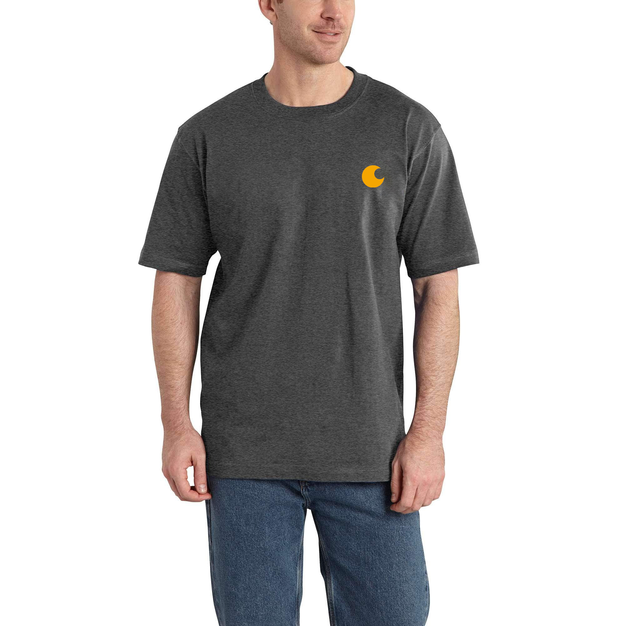 Loose Fit Heavyweight Short-Sleeve Logo Graphic T-Shirt