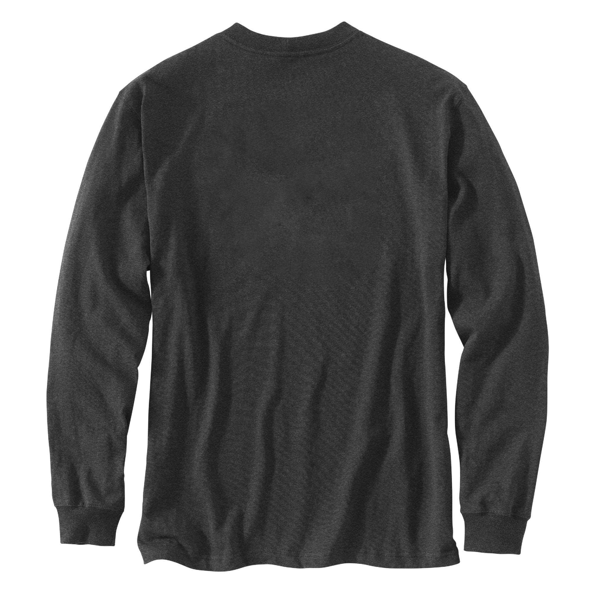 Relaxed Fit Heavyweight Long-Sleeve Pocket C Graphic T-Shirt