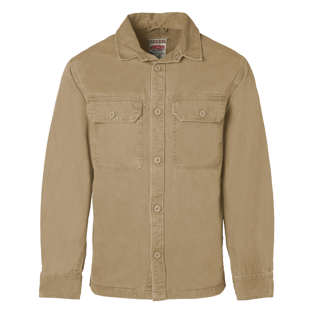 Limited-Edition Canvas Shirt Jacket