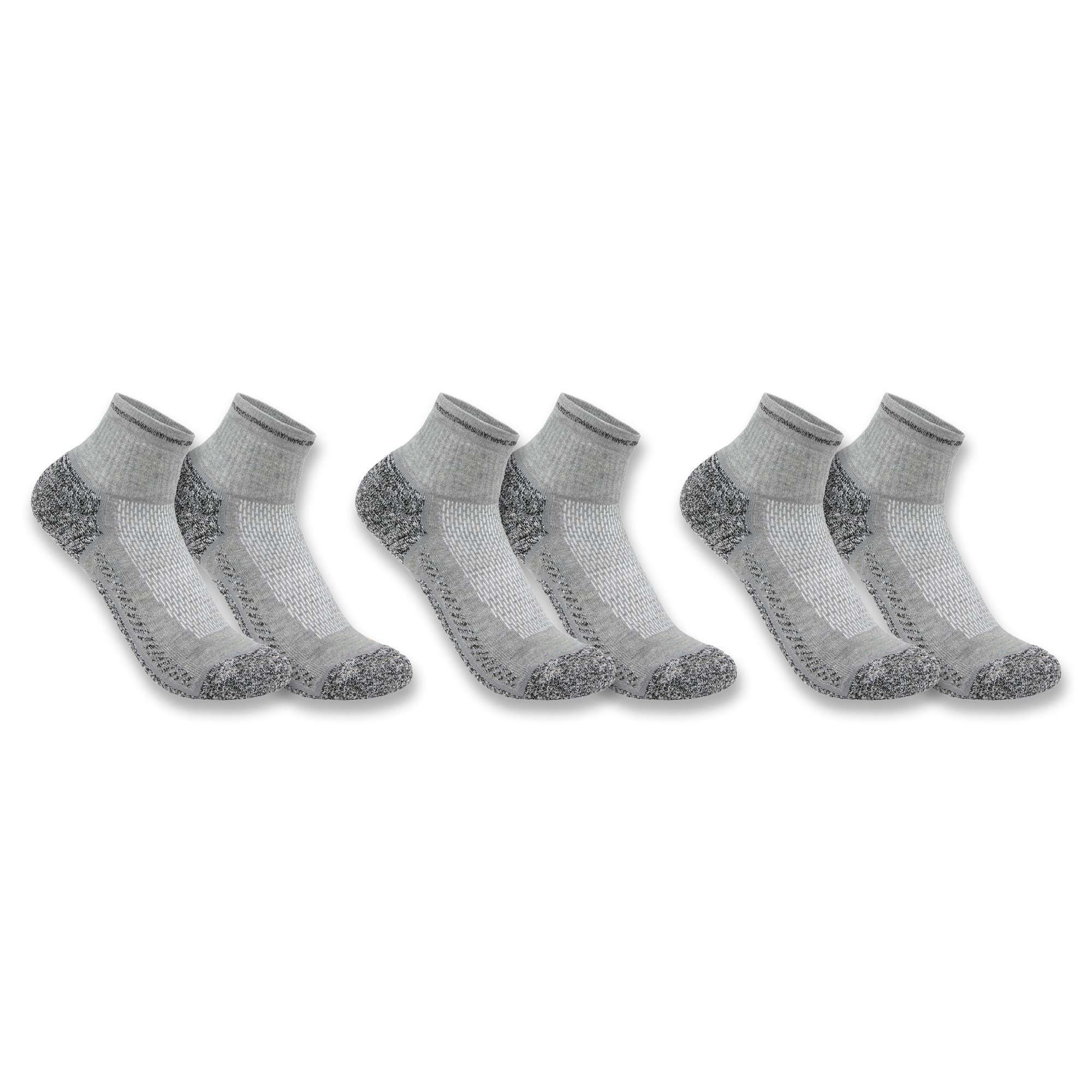 Force Midweight Quarter Sock 3-Pack