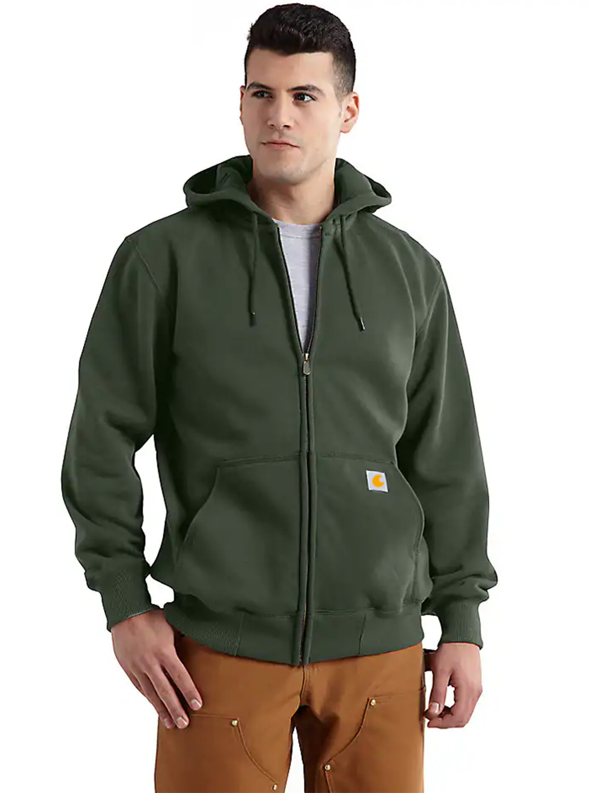 Rain Defender Loose Fit Heavyweight Full-Zip Sweatshirt