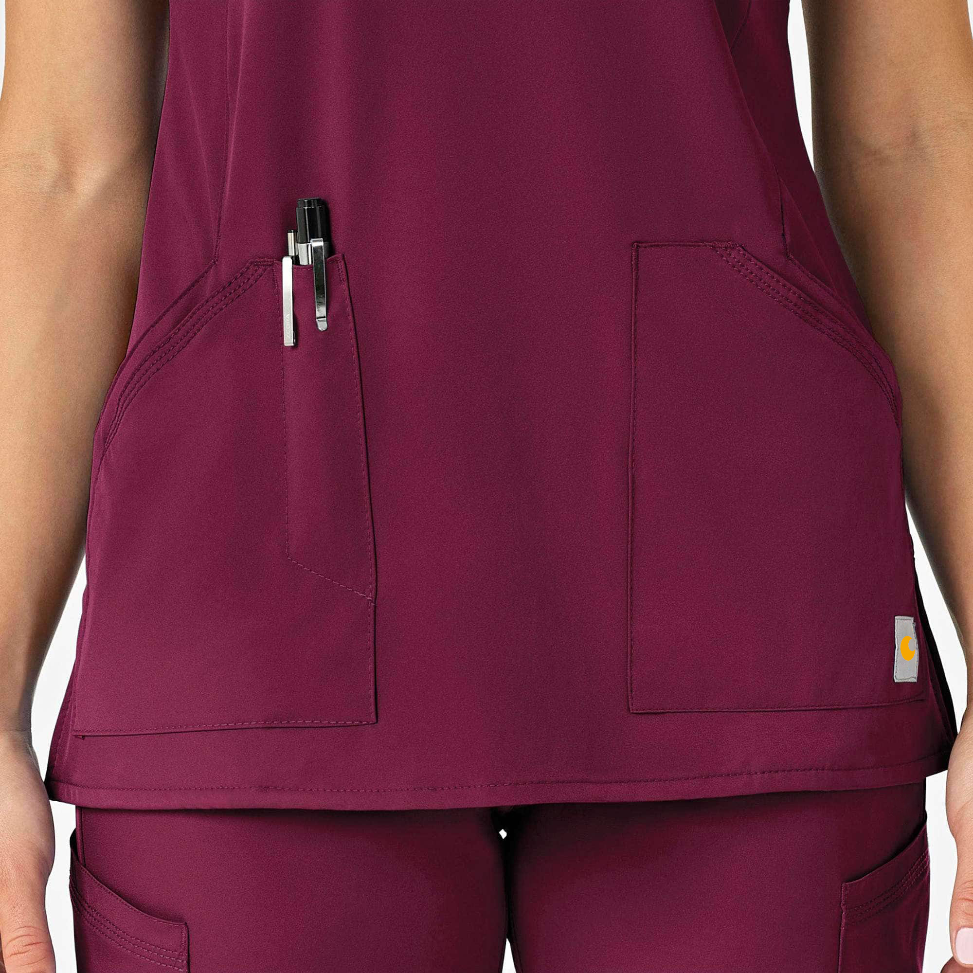 Women's Force Liberty Twill V-Neck Scrub Top