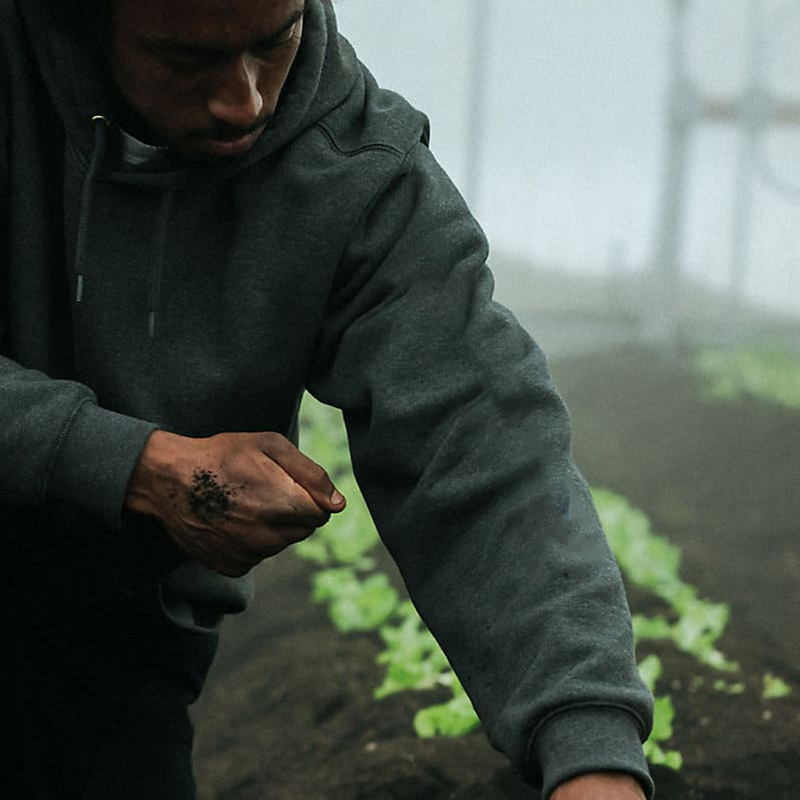 Loose Fit Midweight Logo Graphic Sweatshirt