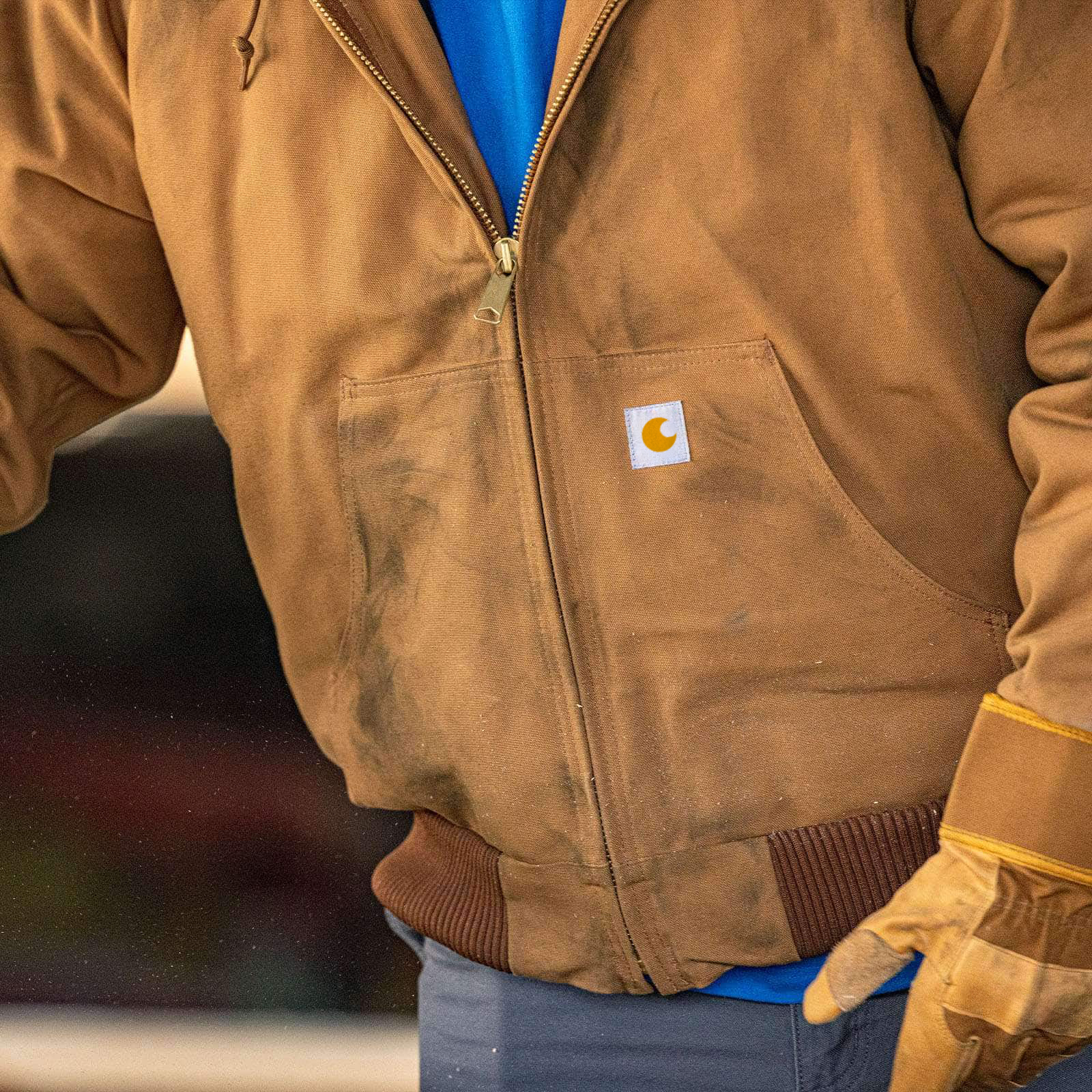 Flannel-Lined Active Jac - Loose Fit - Firm Duck - 3 Warmest Rating