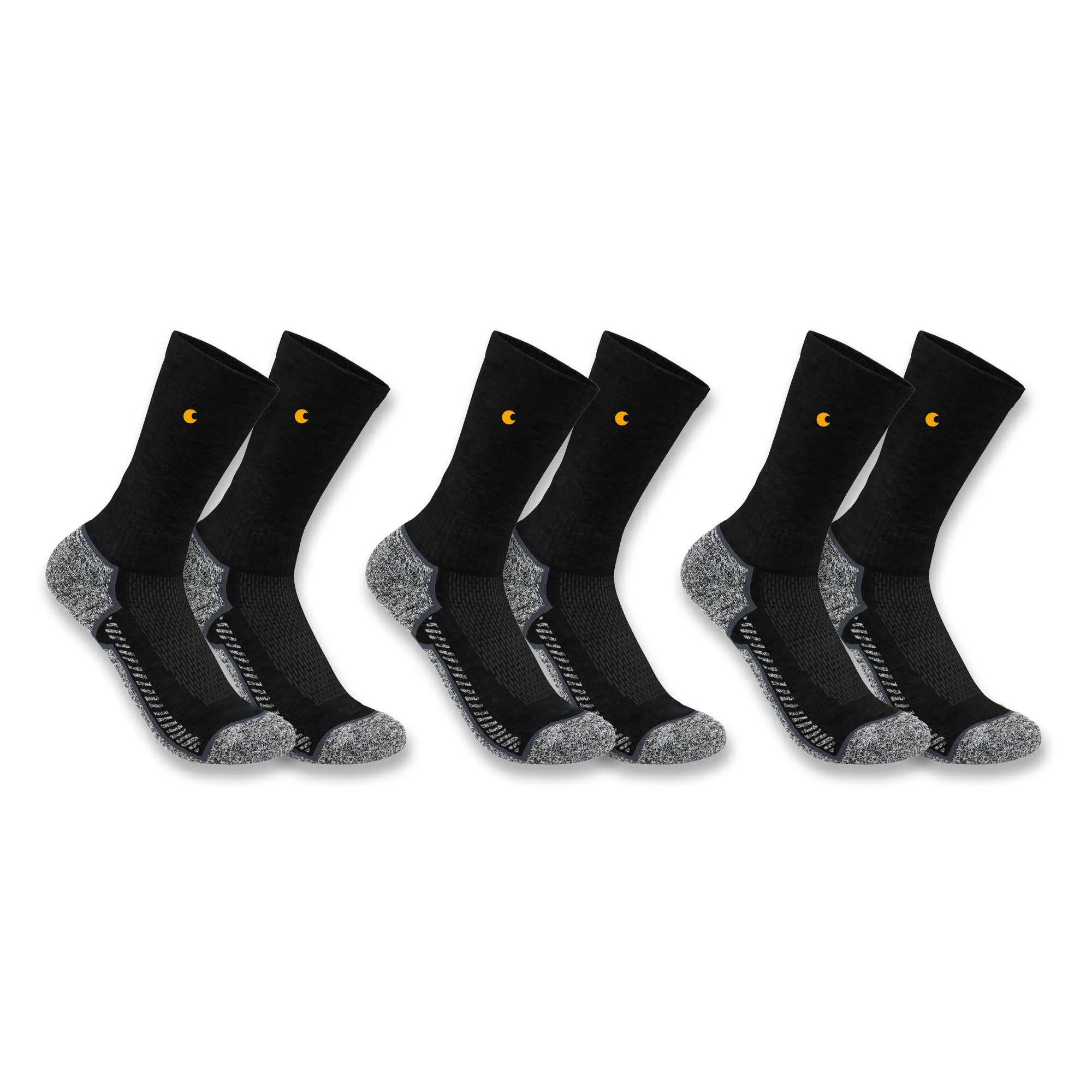 Force Midweight Crew Sock 3-Pack